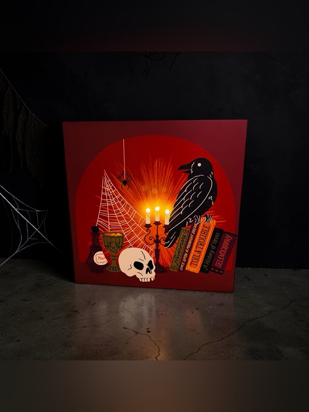 Spooky Raven Academia Table Decor - Picture 2 of 5